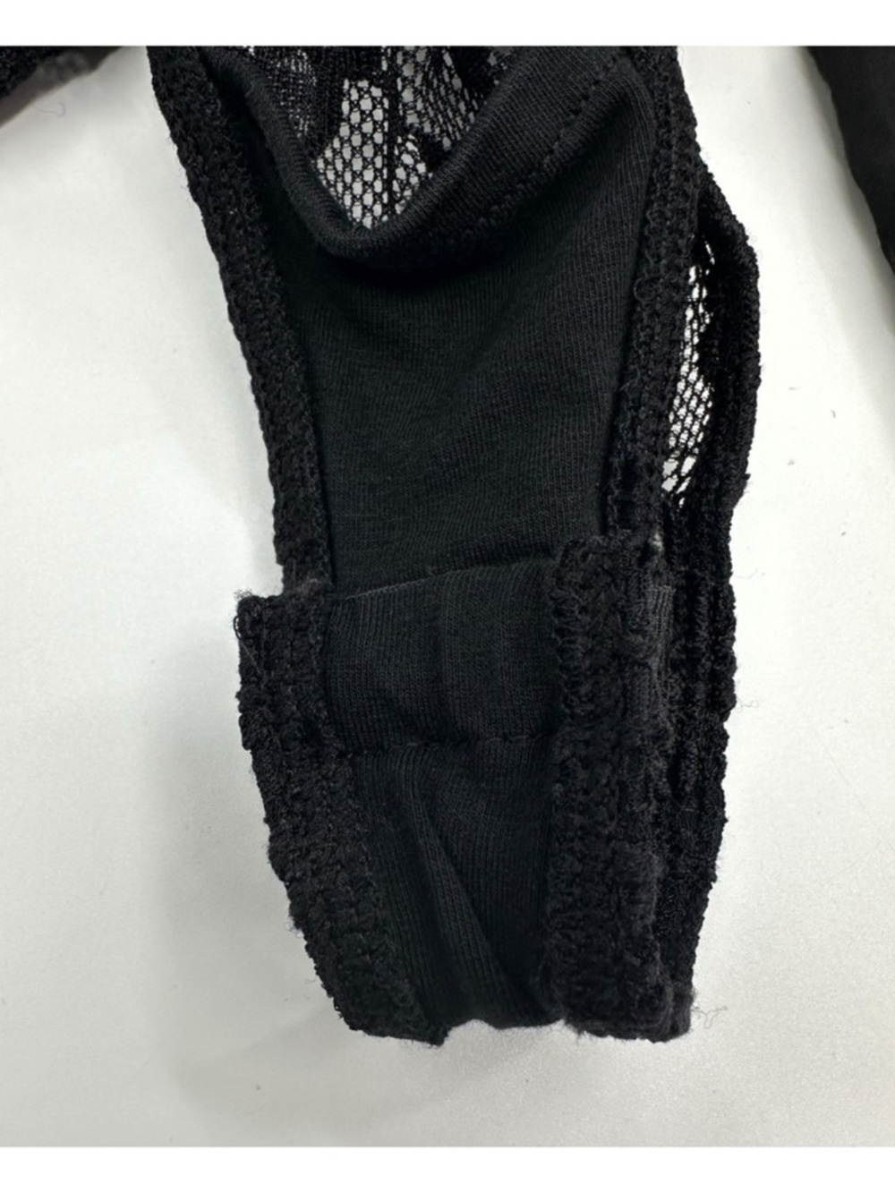 Anthropologie Pilcro Buttondown Blouse Bodysuit in Black Size Large - Picture 10 of 13